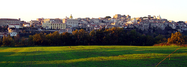Veduta panoramica di Sessa Aurunca
